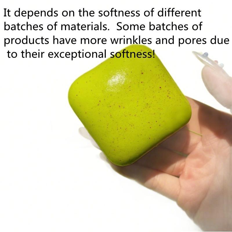 Squishy Simulated Square Bread Squeeze Toy Stress Relief Slow Rising Small Toast Sensory Fidget Toys for Anxiety ADHD Kids Adult