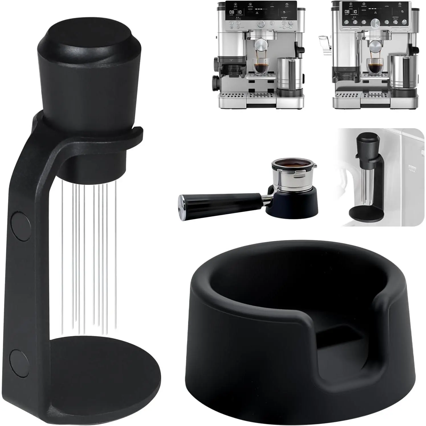 Wdt Tool Espresso and Portafilter Holder Compatible with Ninja Espresso Machine, Espresso Machine Accessories for Ninja ES601 Ninja ES701