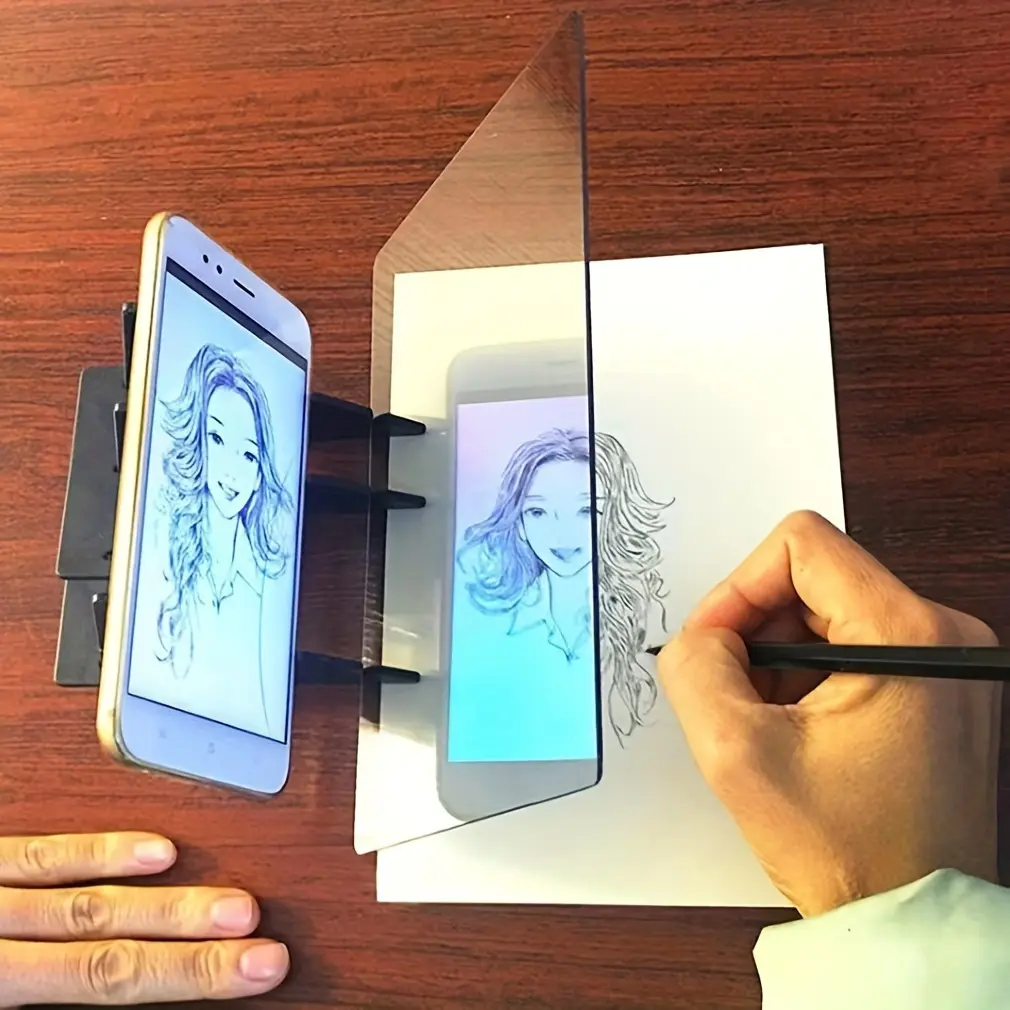 Creative Drawing And Sketching Tool with Projection Board – Compatible with Phones And Tablets, Ideal for Artists And Enthusiasts (The Most Meaningful Halloween And Christmas Gifts)