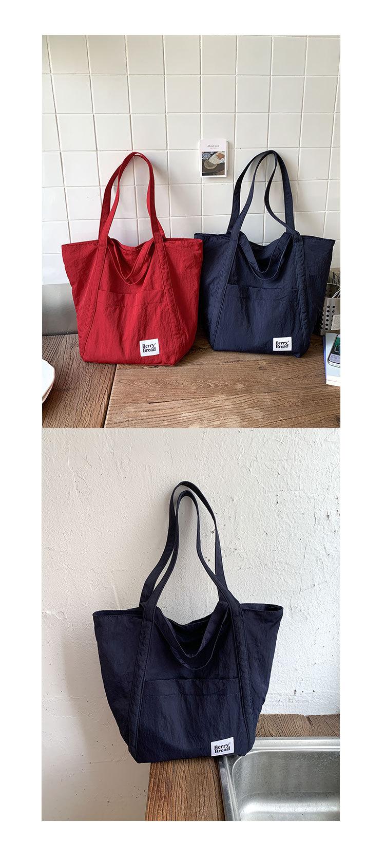 Textured Fashionable Tote Bag Casual and Lightweight Handle Bag Perfect for Shopping and Versatile Across The Shoulder Bag