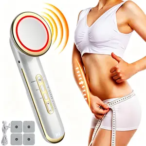 Ultrasonic Light Infrared Beauty Device, 5 Modes 5 Levels, Full Body Massage-Sculpting Beauty Instrument, Skin Lifting Care & Muscle Relax