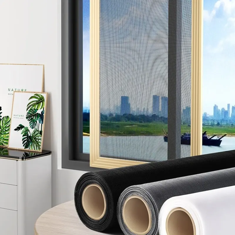 DIY Window Mesh Net, Cuttable Mosquito Proof Screen, Prevents Insects, Easy, Suitable for Bedroom, Kitchen, Balcony, Home Windows