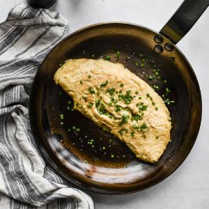 De Buyer MINERAL B Carbon Steel Fry Pan - 9.5" Diameter, 6.9" Cooking Surface - Ideal for Searing, Sauteing & Reheating - PFAS, PFOA & PFOS Free - Made in France