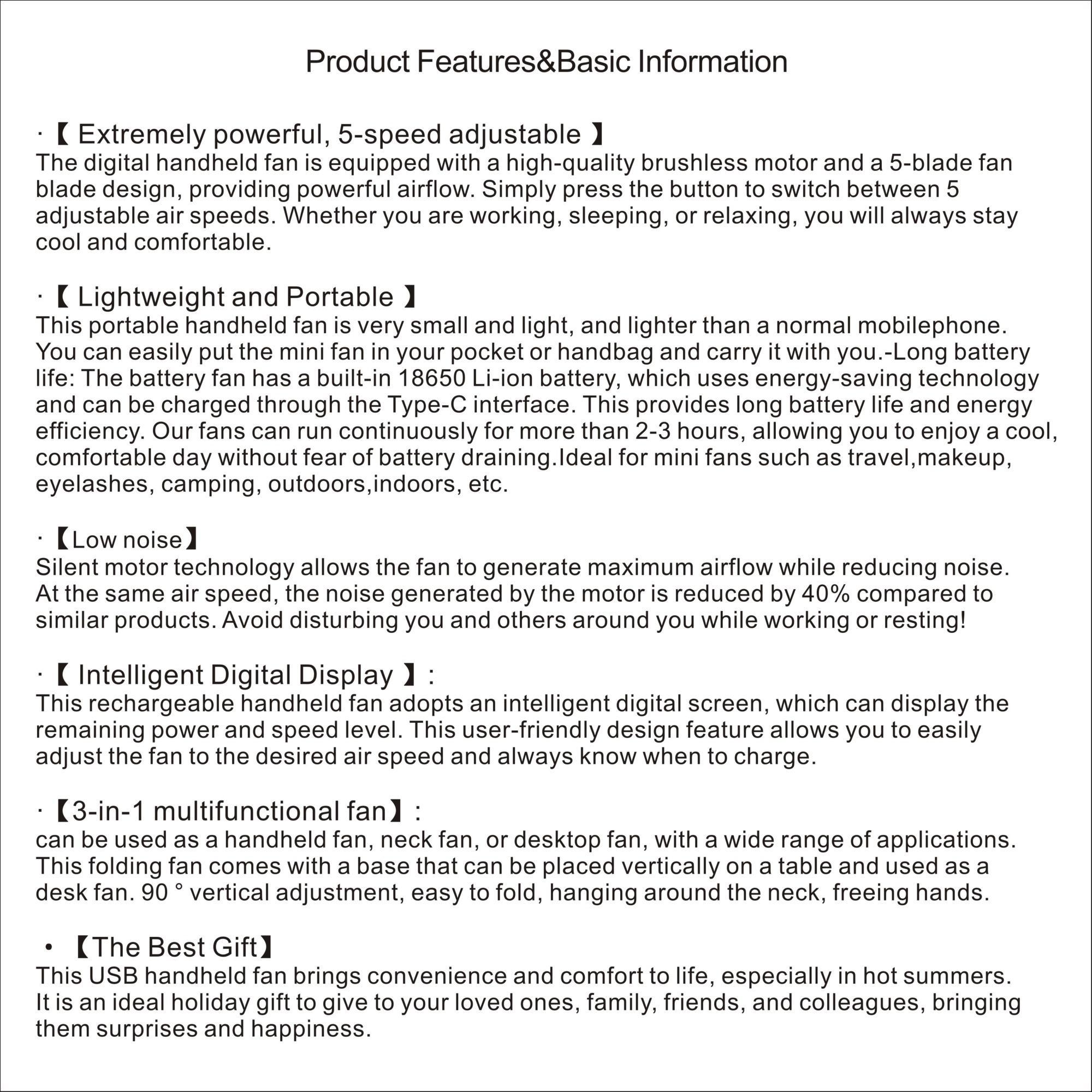 Handheld Turbo Fan with Phone Holder, Handheld Cooling Fan Folding Fan Usb Rechargeable Fan with Digital Display, Silent Fan for Outdoor Travel Office, Portable Multifunction Mini Fan, Cordless Oscillating Fan, Usb Powered Fan Handheld Turbo Fan with Phone Holder, Handheld Cooling Fan Folding Fan Usb Rechargeable Fan with Digital Display, Silent Fan for Outdoor Travel Office, Portable Multifunction Mini Fan, Cordless Oscillating Fan, Usb Powered Fan