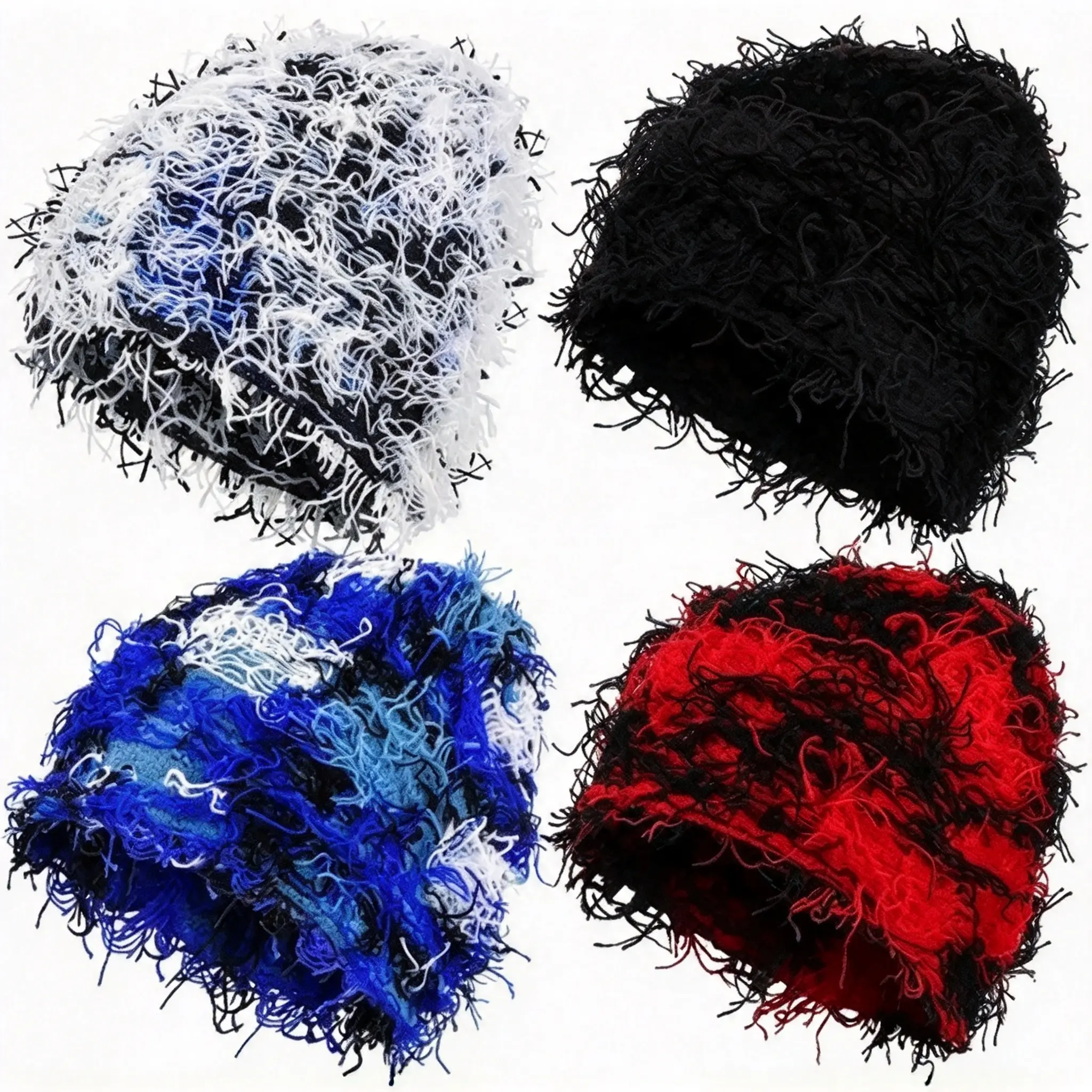2026 New Arrivals Surge Polyester Fitted Beanie - Plain Look, Thick Warm, Lightweight Stretch Unisex Hat with Buckle, Winter Daily Wear, Machine Washable Sports Outdoor Accessories