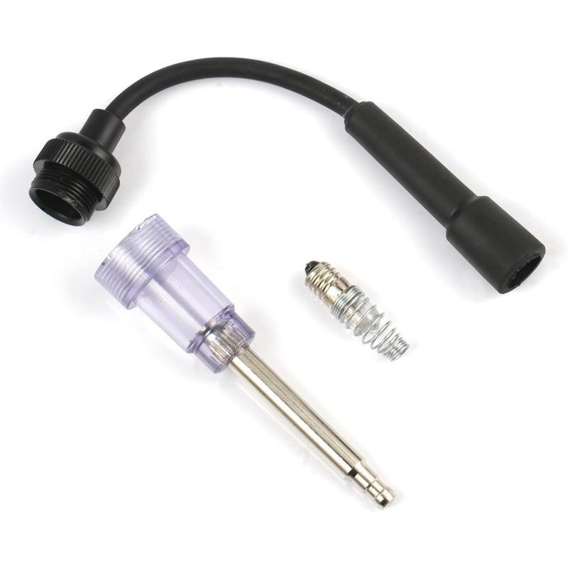 Inline Spark Plug Tester, Plug-in Engine Ignition Tester, Car Exterior Accessories, Automobile, Lawn Mower,Engine Verification-Armature Diagnostic Test Tool