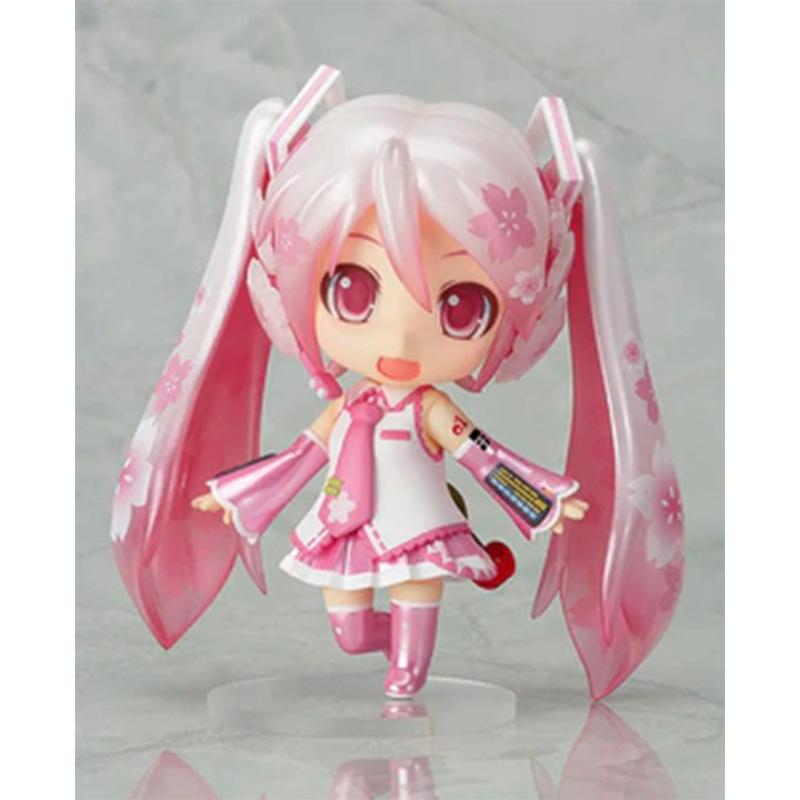 Hatsune Miku Animation Game Peripheral Toys Sakura Snow Miku Anime Action Movable Model Figures Collection NTR
