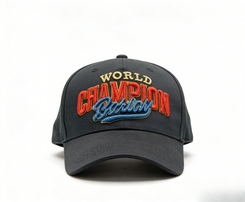 Trendy Embroidered Baseball Cap For Everyday Street Style