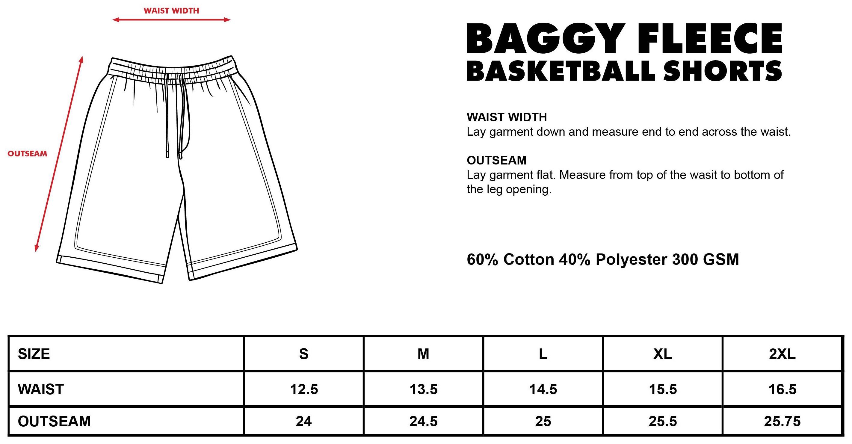 Fleece Basketball Shorts