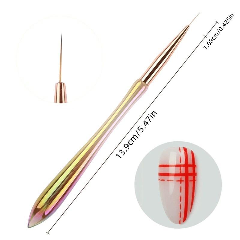 Long Lasting Nail Art Concealer, 1 Count Nail Glue with Pen, Professional Nail Art Accessories, Makeup Accessories, Nail Art Design