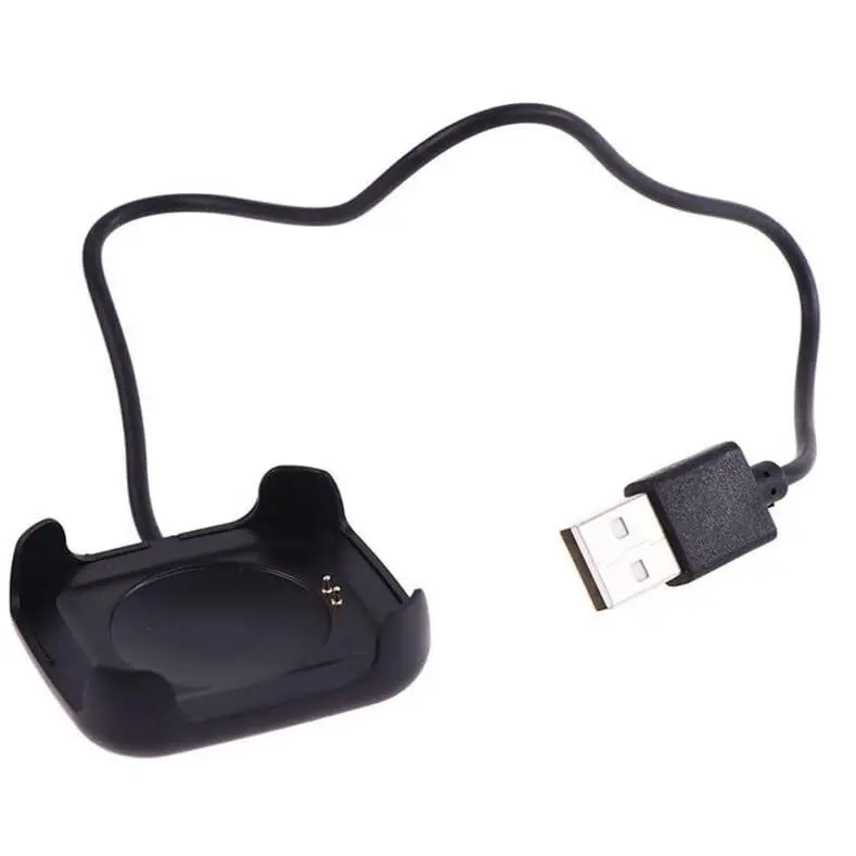 Black   Charger Cord for HW22 Smartwatch Intelligent Watch  Dock Holder Stand USB Chargeable   Adapter Cables and Chargers Smartwatch Phones Accessories (30cm)