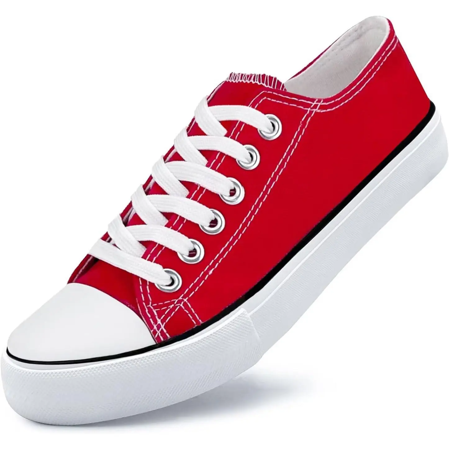 Unisex Low Top Lace Up Casual Canvas Shoes for Women and Men, Comfortable Lightweight Classic Fashion Sneakers Popular 2026, Zapatillas Casual De Lona De Moda para Hombre Y Mujer