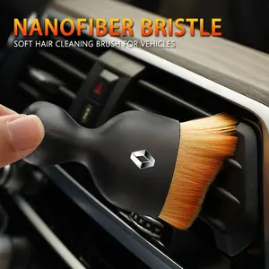 Car Interior Cleaning Brush Ultra-Soft Scratch Free Duster Sweeping Brush Car Detailing Gap Dust Removal Tool For Renault Kiger Symbioz Espace Rafale Kardian Austral Captur Megane Scenic Filante Triber Boreal Koleos ZOE Talisman Kadjar Twingo Koleos Arkan