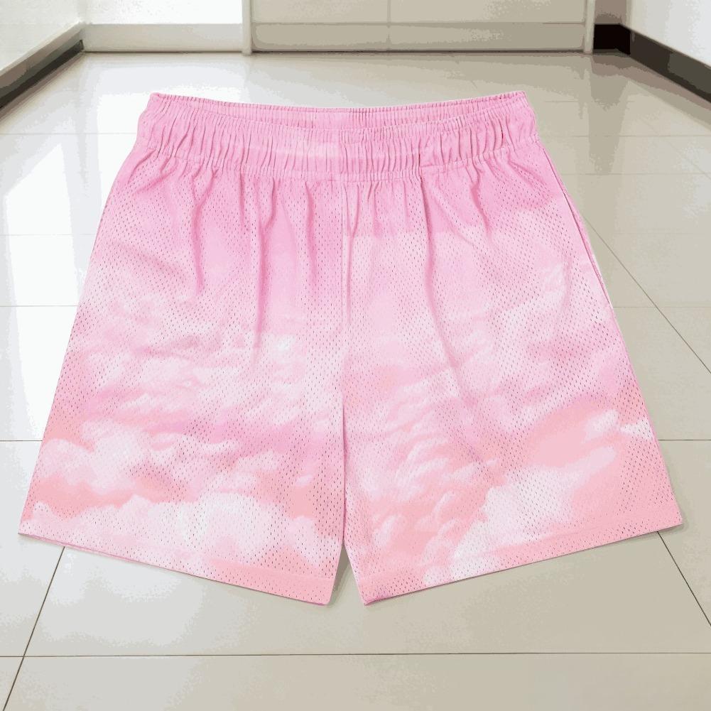 American Trendy Shorts Tree Trunk Graphics Casual Shorts Women Men Oversize Sports Trunks Street Short Pants Hawaii Beach Pants