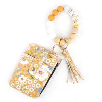 Printed Card Bag - yellow