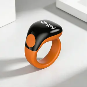 Smart Zikr Ring with APP Tracking and Vibration Alerts, 5-Digit Display, Adjustable Sizes, Waterproof Tasbih Counter, Muslim Gift