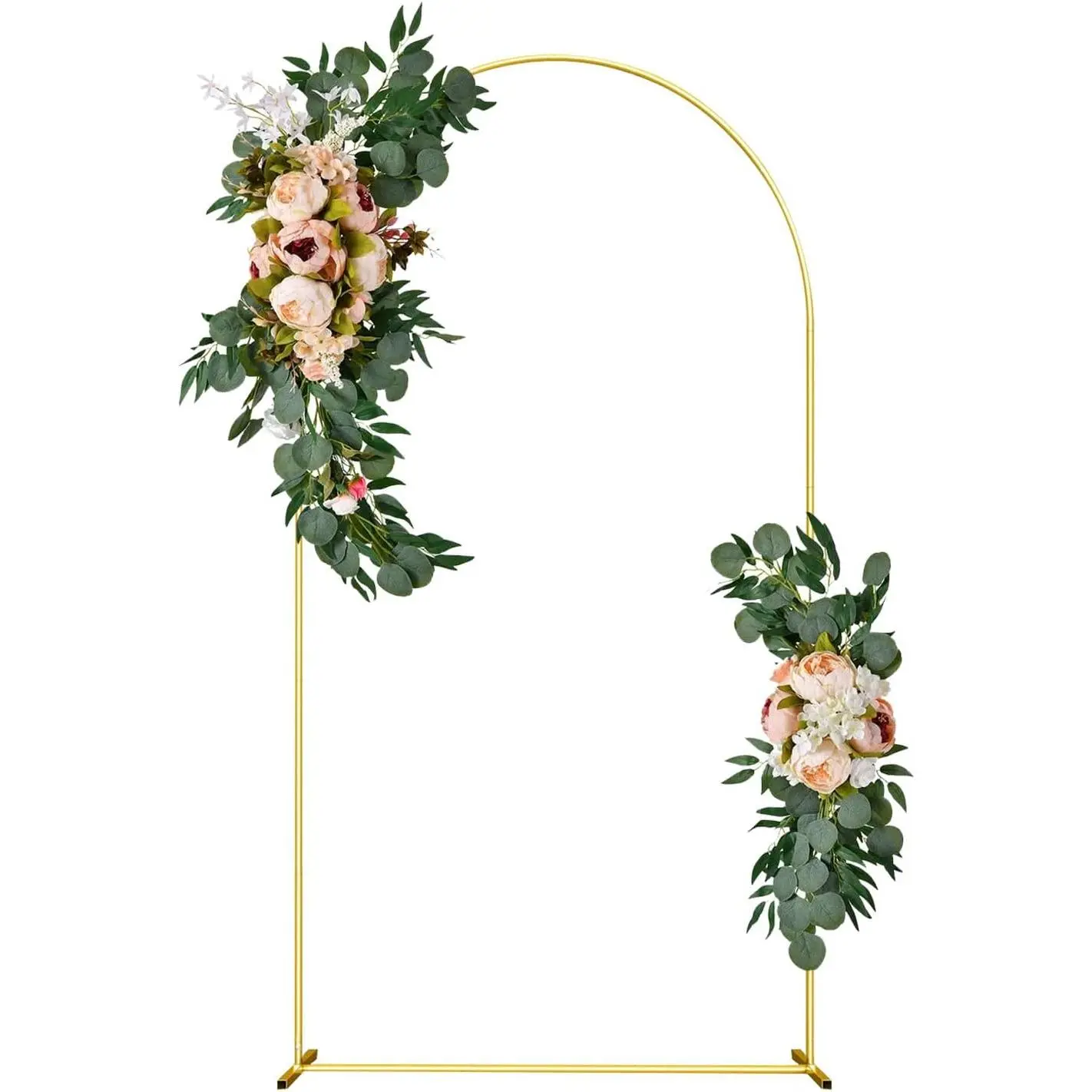Wedding Arch Backdrop Stand 6.6FT  Wedding Balloon Arched Backdrop Stand Square Arch Frame for Birthday Party Bridal  Shower Ceremony Decoration