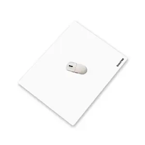 GOGOFREE Glass Gaming Mouse Pad - Micro-Etched Surface for Top Speed & Control, XL 19.7in L x 15.7in W Premium Tempered Glass Mousepad, Water-Resistant Low-Friction Non-Slip Durable Esports Computer game setup gamer desk Accessory