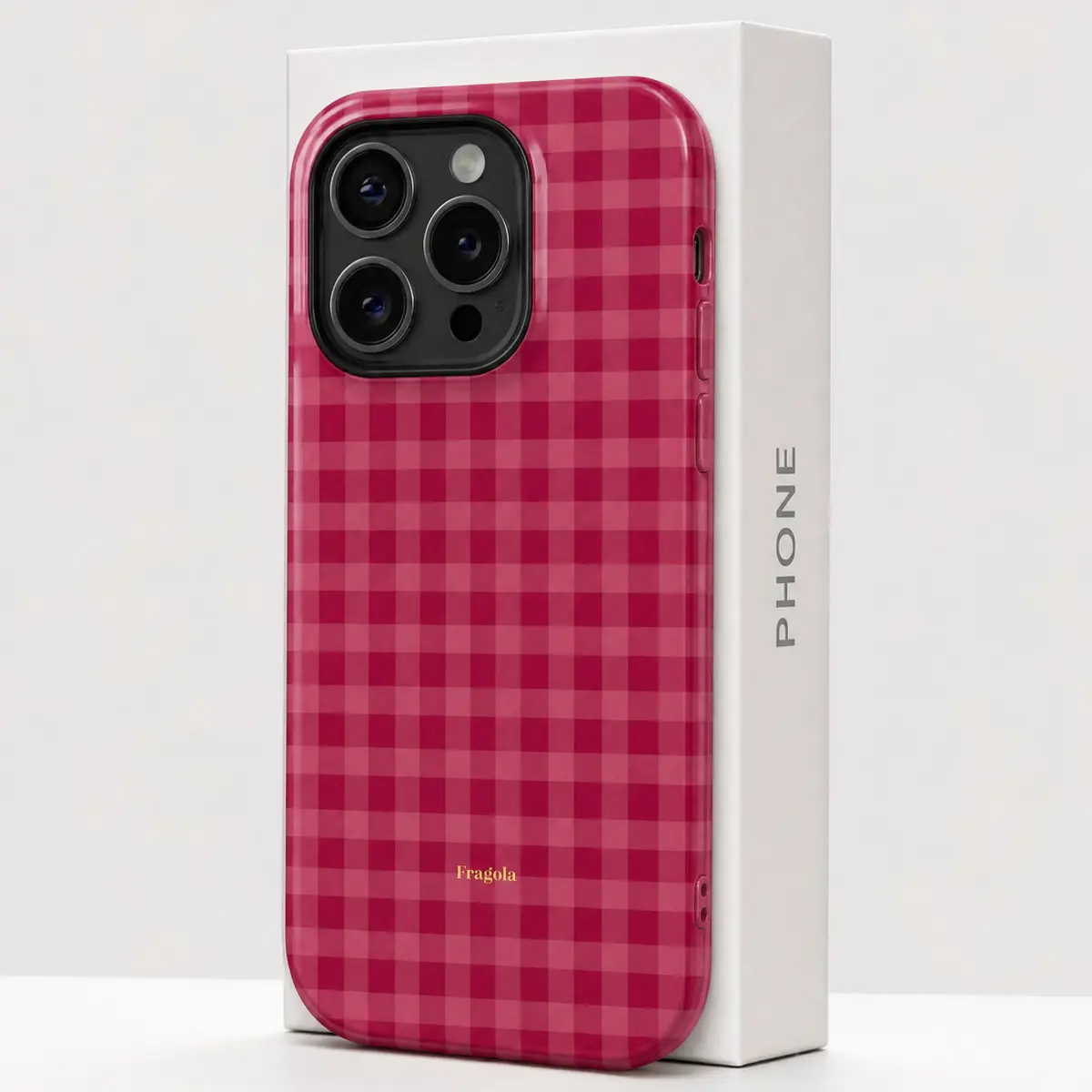 Silicone Cellphone Protector - Pomegranate & Strawberry High-Quality Handheld Mobile Phone Casing, Phone Cover Casing for iPhone 17,16,15,14,13,12,11 Pro,Max,Air,Plus