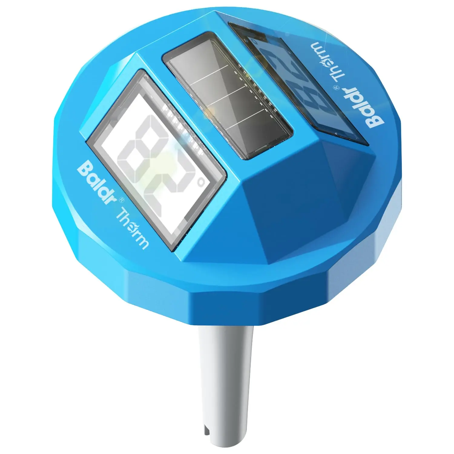 Pool Thermometer Floating, Dual LCD, IPX8, Anti-Fogging| Thermometer for Pool/Hot Tubs/Spas/Ice Baths/Aquariums