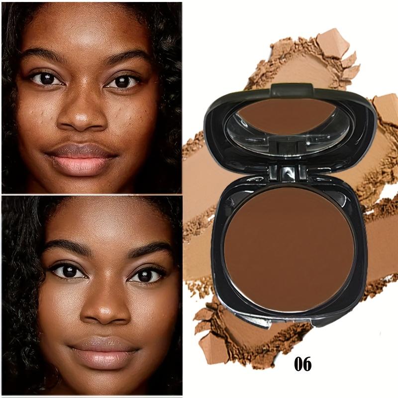 [Waterproof Powder] Waterproof & Sweatproof Contouring and Setting Powder, 3 Shades Available |   Conceals Blemishes & Controls Oil, Matte Finish Foundation with Natural Makeup Feel, Includes Powder Puff bronze  eye  shadow