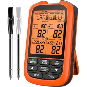 TempSpike 1000FT  Meat Thermometer Digital with 2 Upgraded Ultra-Thin Probes, Kitchen  Thermometer Cooking, Turkey, , BBQ, Grill  for Dad Husband (Previously )
