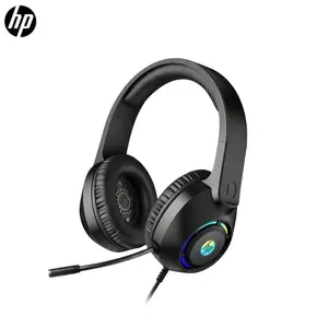 Hp Dhe-8013 Wireless Bluetooth-compatible Noise-Canceling Headphones, Clear Calls with Microphone, 7.1 Surround Sound, Volume Control Wheel, Comfortable Fit