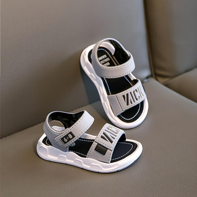 [Boys' Summer Sandals] Soft-Soled Non-Slip Summer Sandals for Boys - Casual Beach Shoes for Older Kids