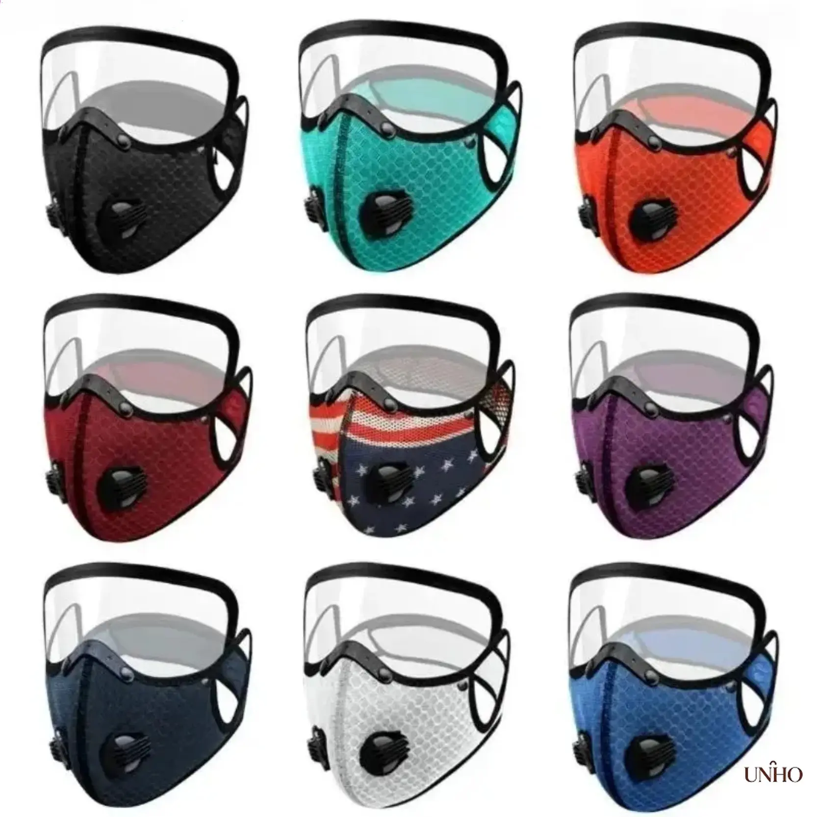Unisex Cotton Athletic Face Mask With Detachable Lens Shield, Windproof Dustproof Breathable Cycling Face Cover, Comfort Sports Gear For Bicycle Riding Running Training All Kinds Of Daily Outdoor Activities