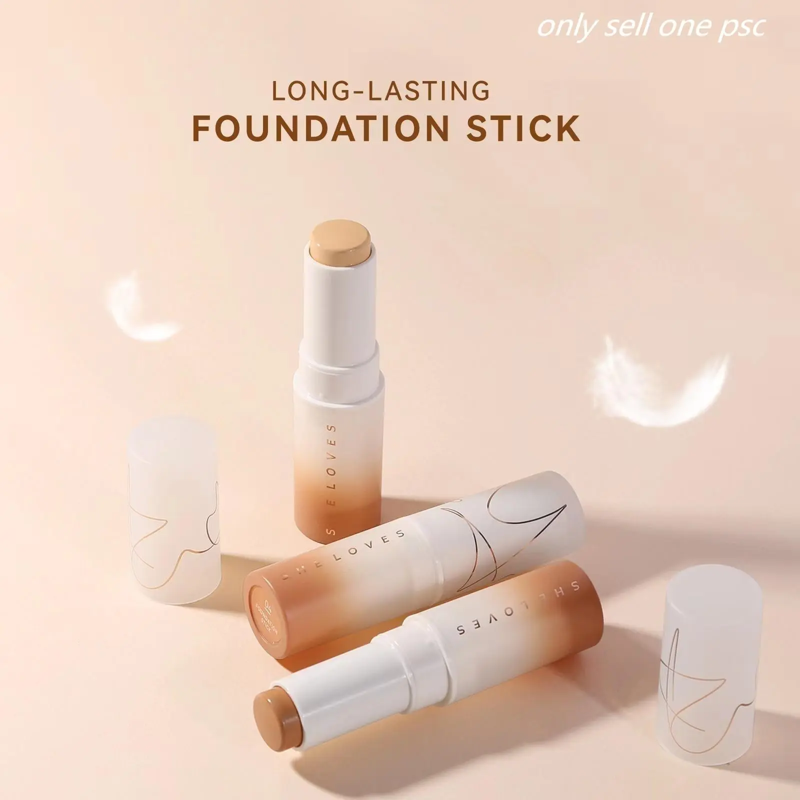 Concealer Balm for Full Coverage, Natural Finish, Long-Lasting, Covers Spots and Pores, Easy Application, Charlot Tilbury Series