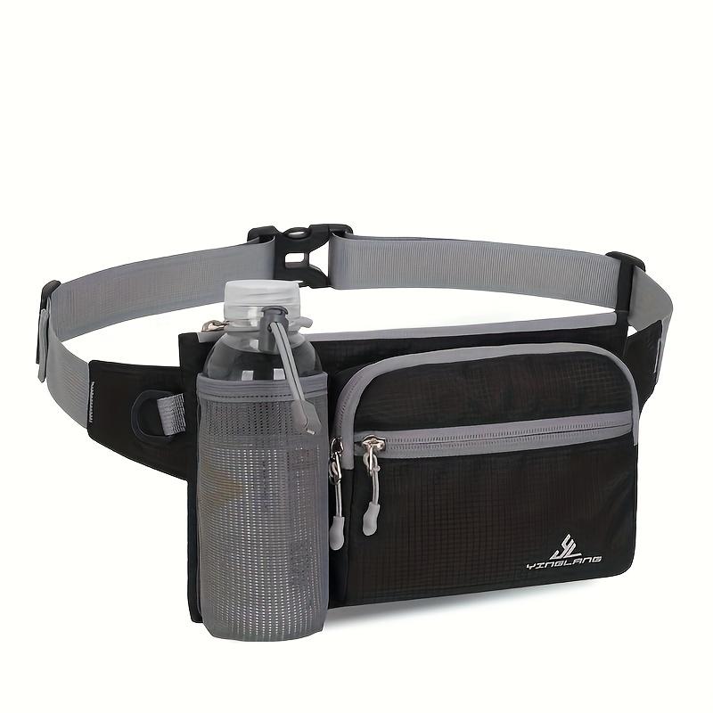 1pc Sports Outdoor Casual Waist Pack Multi-Functional Water Bottle Waist Belt Bag Waist Pouch for Jogging Fitness, Shopping, Hiking, Back to School, Marathon Competition And More