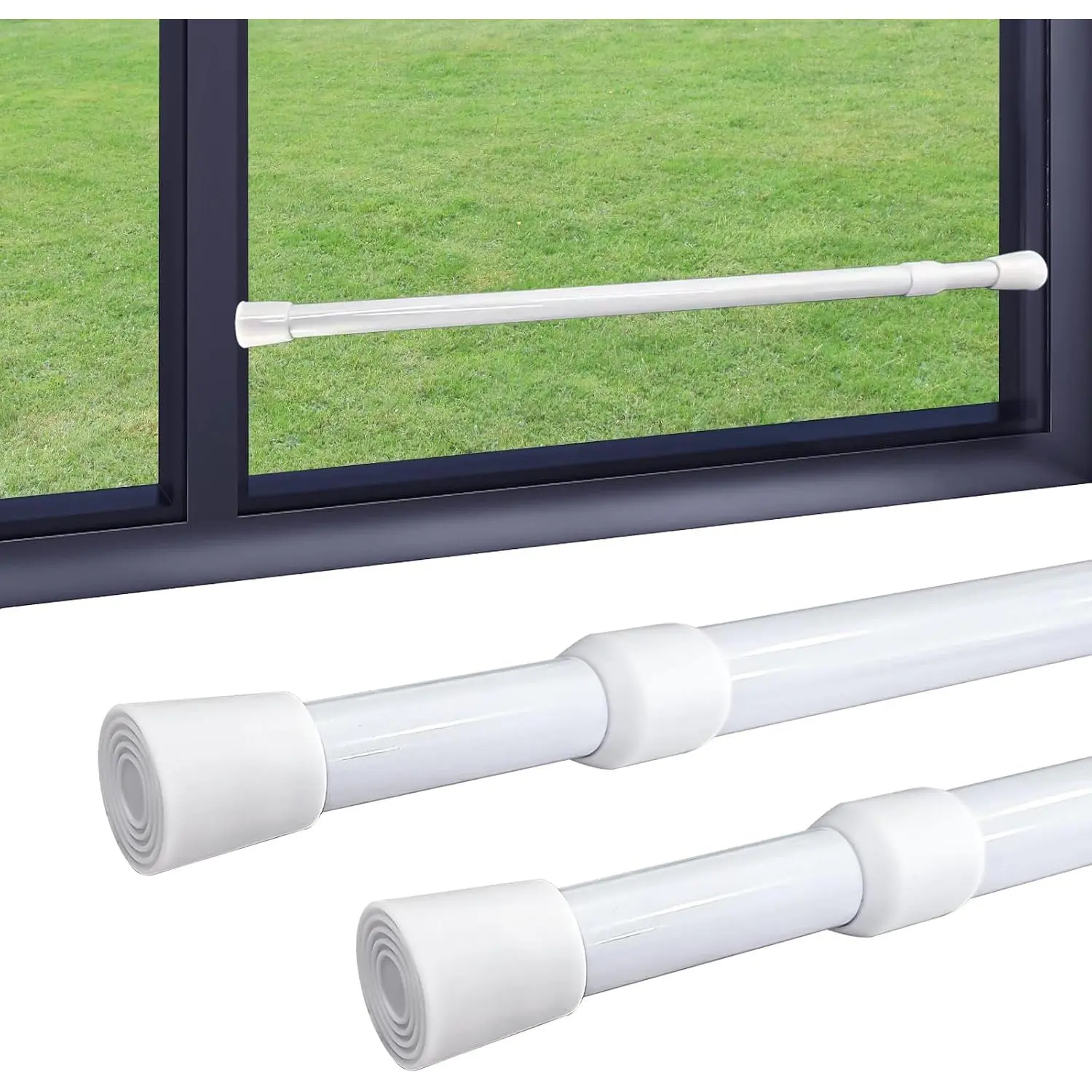 Window  Bars Adjustable Sliding Glass Door Lock Bars