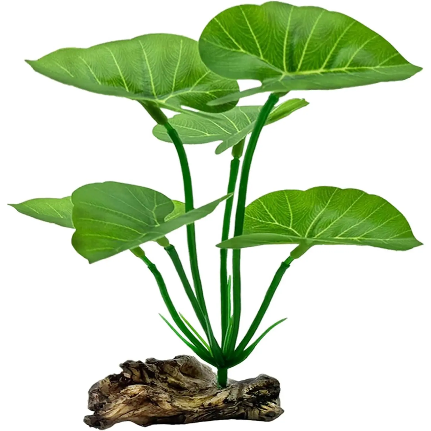 Aquarium  Betta Fish Tanks Decor 6-in Soft Aquarium Decorations Silk Fish Tanks  Fish  Decorations Accessories Goldfish Bowl & Reptile  Driftwood