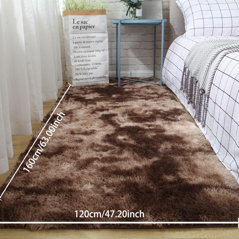 Modern Style Faux Fur Rug, Soft Shaggy Rug, Fuzzy Rug, 1 Count Soft Floor Mat, Decorative Carpet for Home Living Room Bedroom Study Room, Valentine's Day Gift #TOP PICKS
