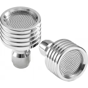 Pressure Washer Nozzle Tips for Soft Wash, Shower Nozzle for Pressure Washing with 1/4" Quick Connector, Stainless Steel Power Washer Shower Sprinkler for Car Washing and Gardening, 1 Pack