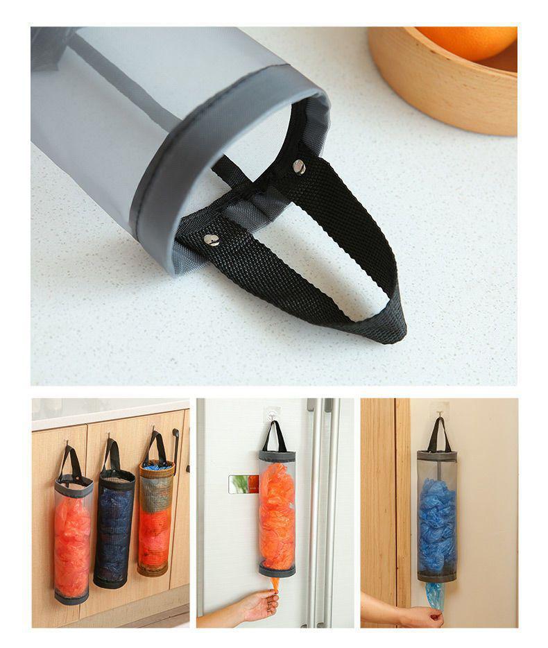 3pcs Kitchen Trash Bag Holder, Trash Bag Storage Bag