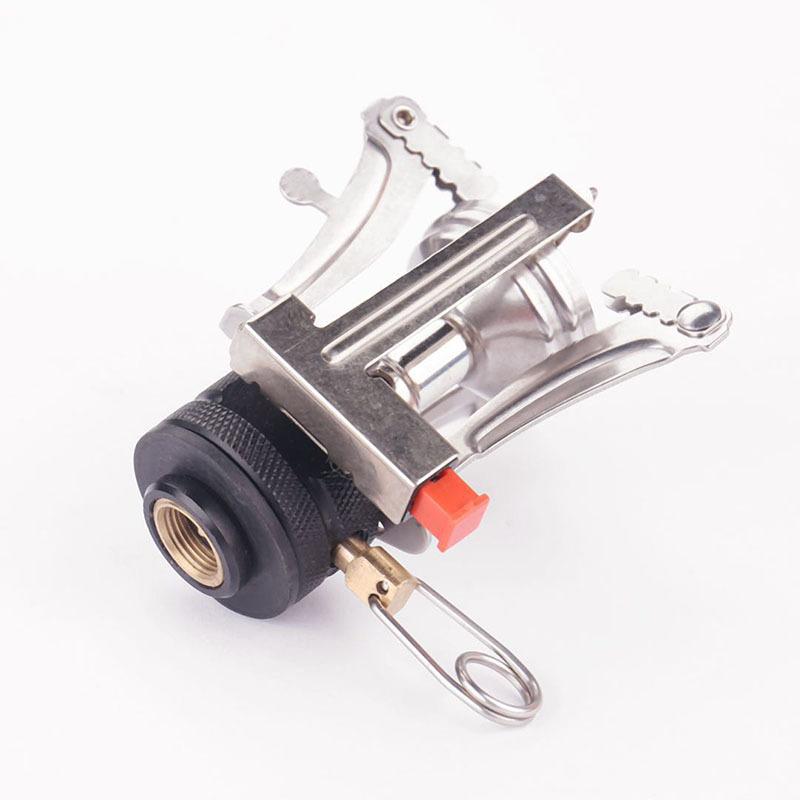 Foldable Electric Ignition Camping Stove Mini Portable Backpacking Stoves Outdoor BBQ Grill for Picnic Hiking Travel