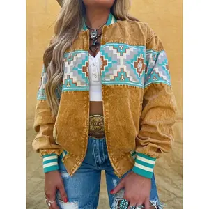 Tulsa Tan Bomber Jacket