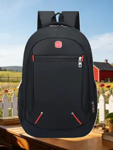 Large Capacity Business Laptop Backpack, Oxford Fabric Travel Shoulder Bag, Casual Style, All Seasons, Ideal for Daily Use