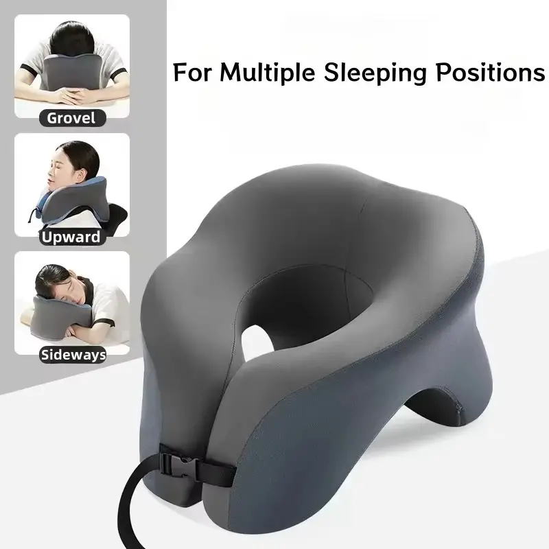 Versatile U-shaped Travel Pillow, Suitable for Daily Napping and Neck Support During Air Trips
