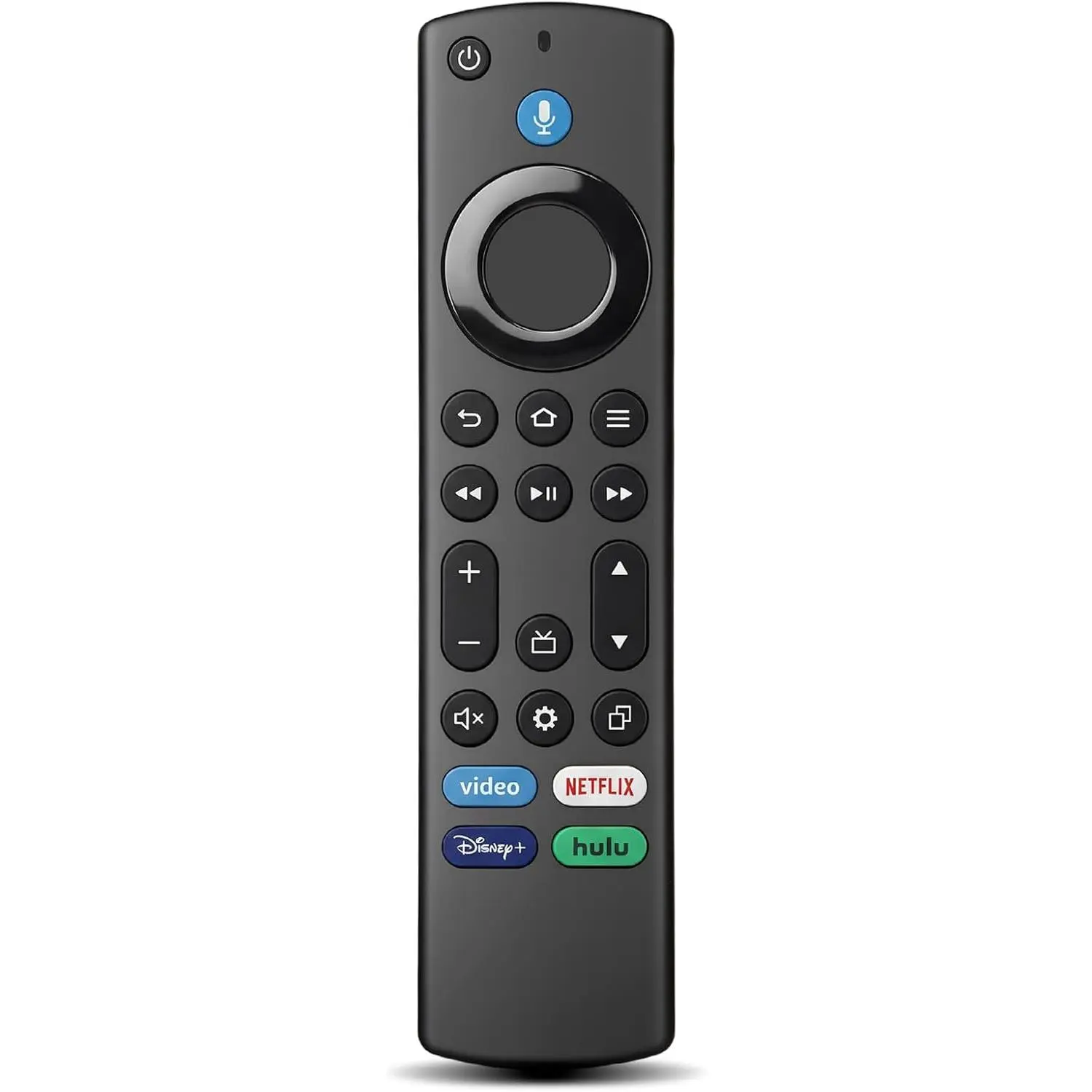 Voice Search Remote Ctrl Accessory for Insignia Toshiba Amazon Fire Smart TV, Replacement Remote with Protective Design and HDMI Compatibility