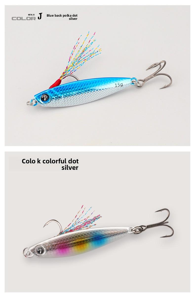 TWM Ma Brand Long-Throw Floating Lure Metal Lure Bait for Freshwater and Sea Fishing, Fishing Tackle for Pike and Mackerel