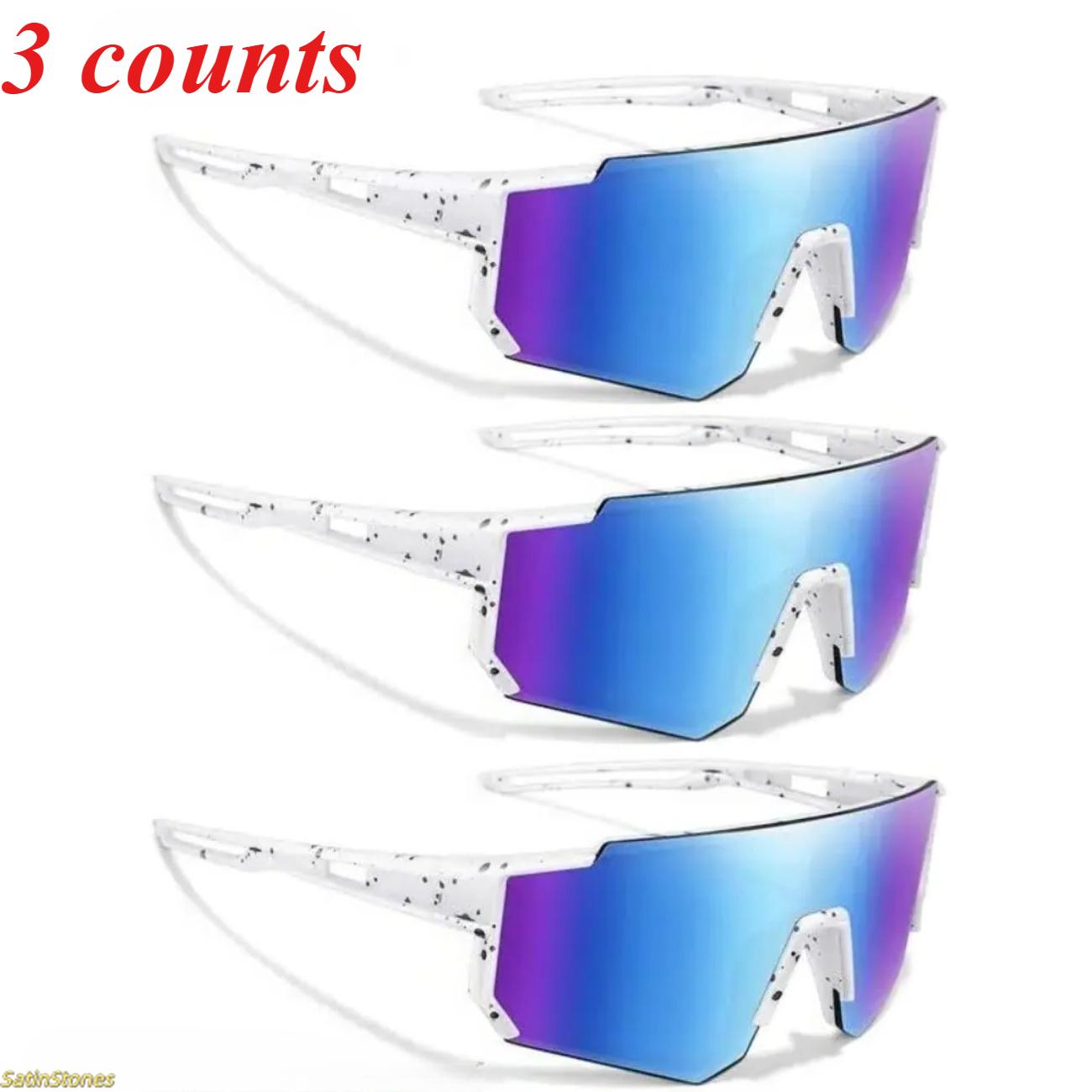 5-Pack Unisex Sunglasses (2026 Model) — UV-Protective Eyewear for Men and Women; Ideal for Outdoor Sand Protection, Fishing, and Sports