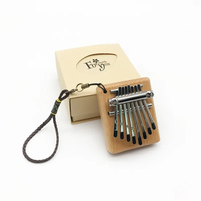 8-Note Mini Kalimba, Finger Piano Instrument, Ideal Gift for Music Lovers, Portable & Easy to Play, Perfect for Beginners & Enthusiasts