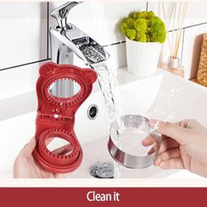 Homedale Sandwich Cutter Sealer for Kids DIY Decruster Uncrustables Maker for Boys Girls Lunchbox Bento Box Bread Cutter Breakfast Sandwich Maker Red