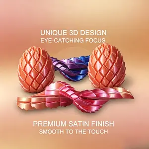 3D Printed Dragon Egg Fidget Toy, Color-Changing Rotating Squishy Ball, Stress Relief Sensory , Anti-Anxiety Squeeze Toy for Indoor Recreation