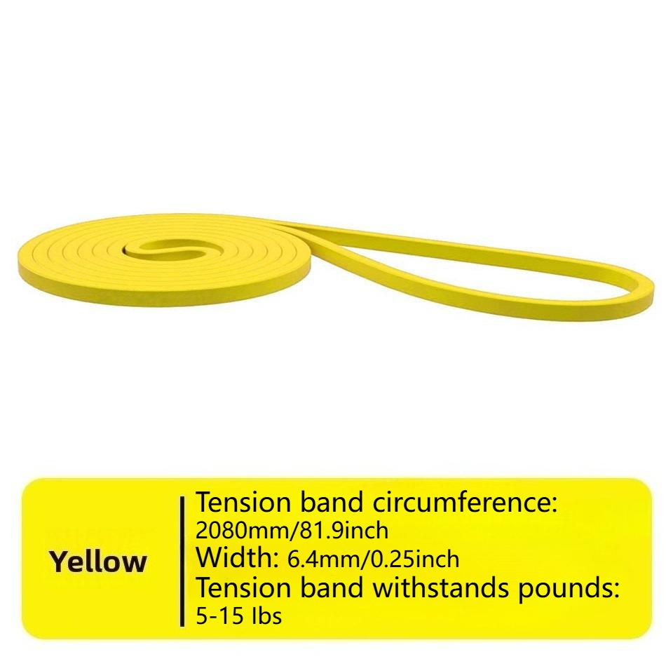 Fitness Elastic Band Pull-Up Resistance Band Strength Training Elastic Rope Men's and Women's Yoga Stretch Assist Pull Band