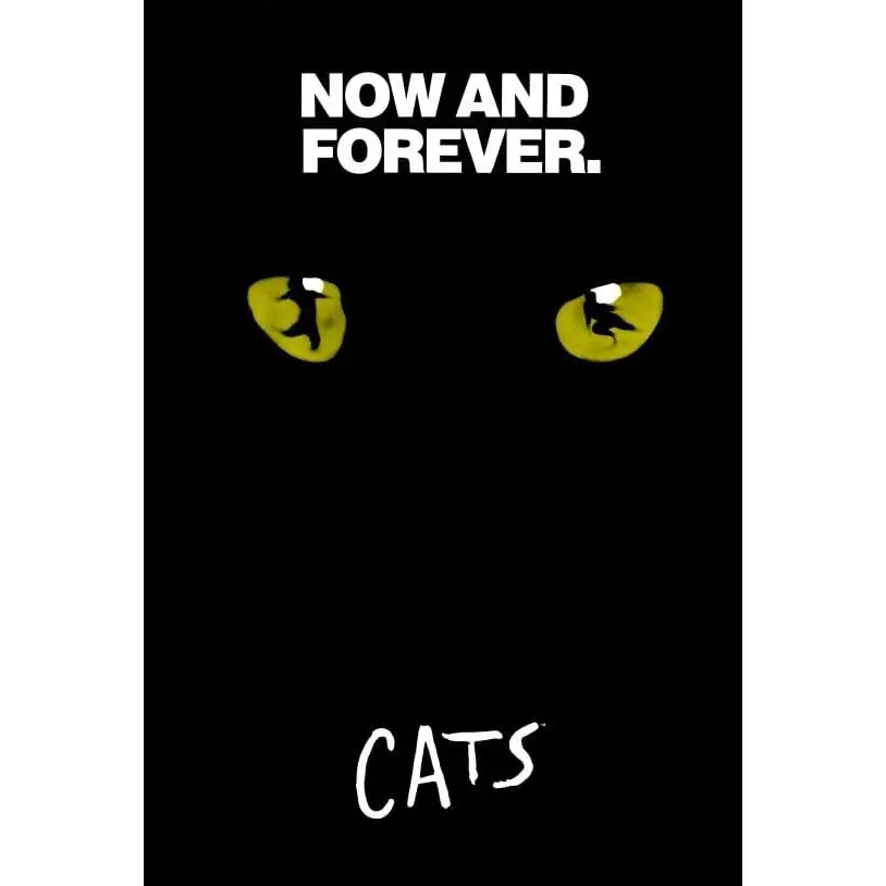 Cats (Broadway) Historical Portrait Artwork Print, Home Decor Wall Poster for Home Supplies Display