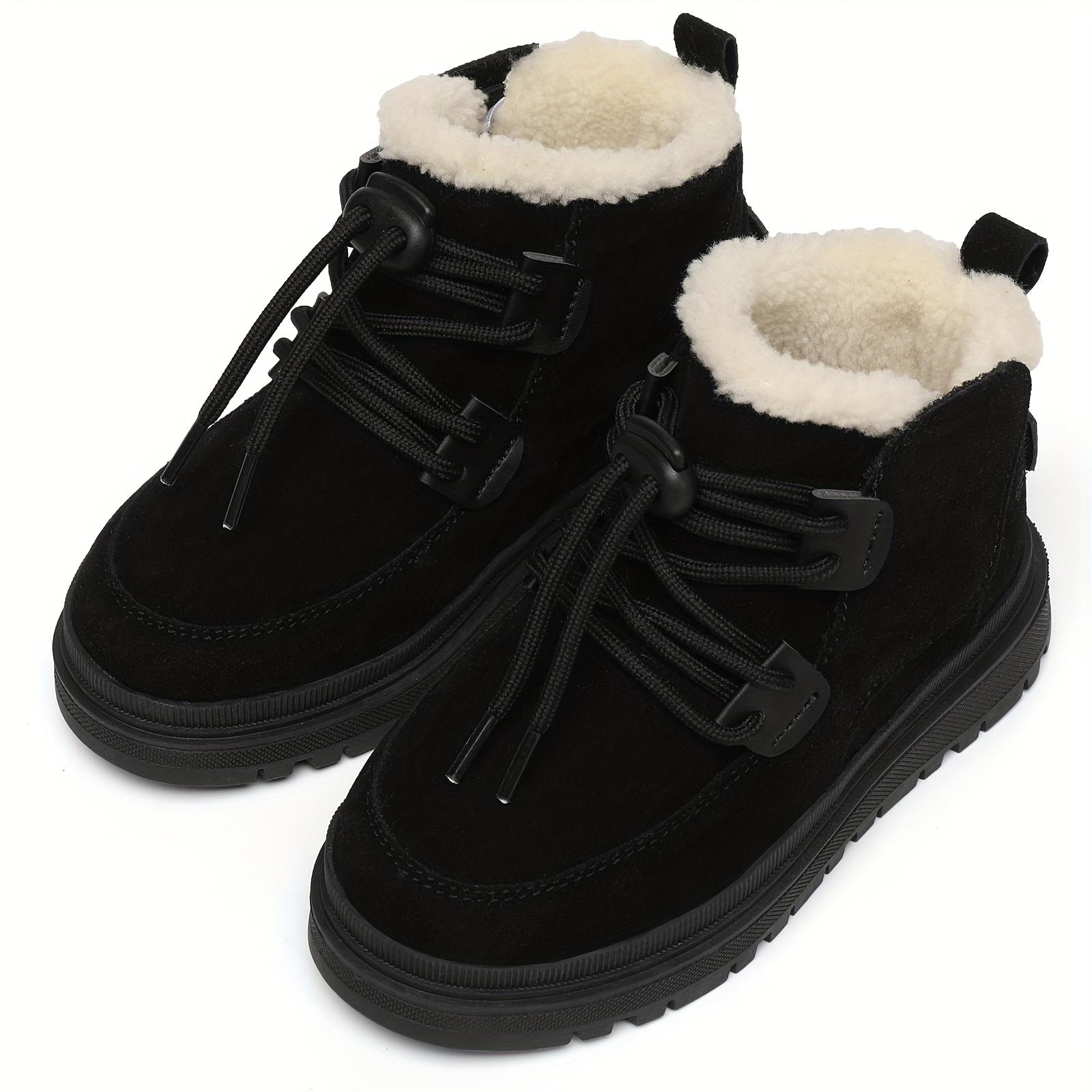 New Snow Boots, Outdoor Shoes for Autumn And Winter, Stylish Ankle Boots, Hiking Shoes, Thickened Sole for Comfort And Warmth, Suitable for Boys And Girls, Available in Various Sizes.