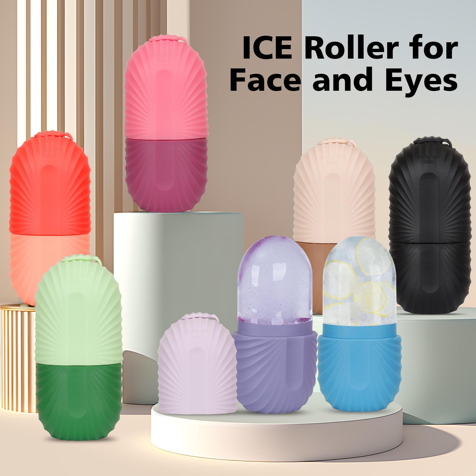 Ice Face Roller, 1 Count Reusable Silicone Ice Face Cube Massager, Facial Beauty Roller Soothing Skincare Tool for Facial Care, Facial Cleansing Instrument, Facial Beauty Massagers #GLOBAL PICKS Ice Face Roller, 1 Count Reusable Silicone Ice Face Cube Massager, Facial Beauty Roller Soothing Skincare Tool for Facial Care, Facial Cleansing Instrument, Facial Beauty Massagers #GLOBAL PICKS
